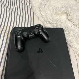 Sony Console with Black Controller
